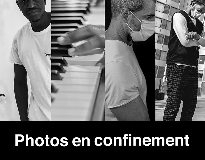 Montage photographique original du projet Photos en confinement
